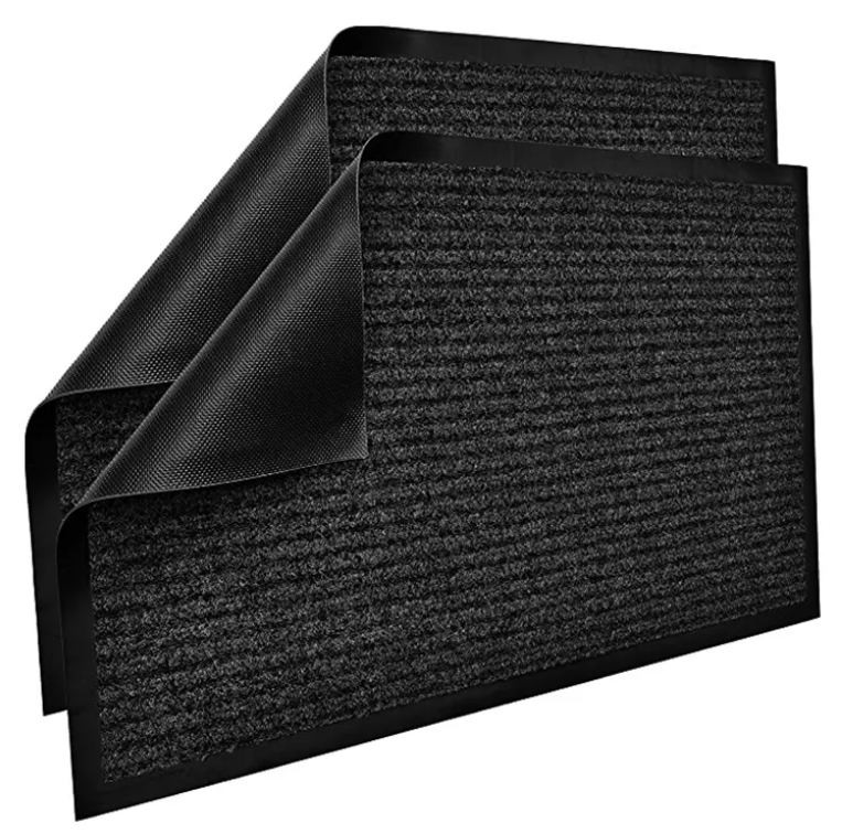 High-Quality Dirt Trapper Polyester Door Mats Indoor Outdoor Anti-skid Custom Foot Entrance Front Welcome Door Mats Supplier, Factories