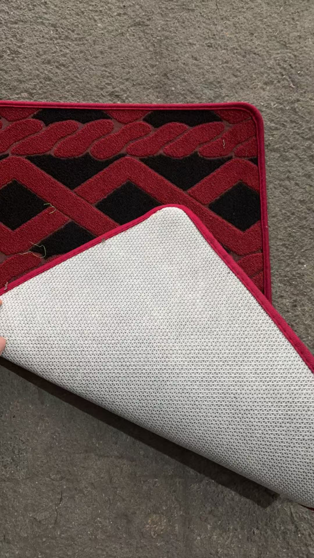 High-Quality Factory Wholesale Price Non Woven Needle Punched Double Jacquard Carpet Flooring Mat Factory, Factories