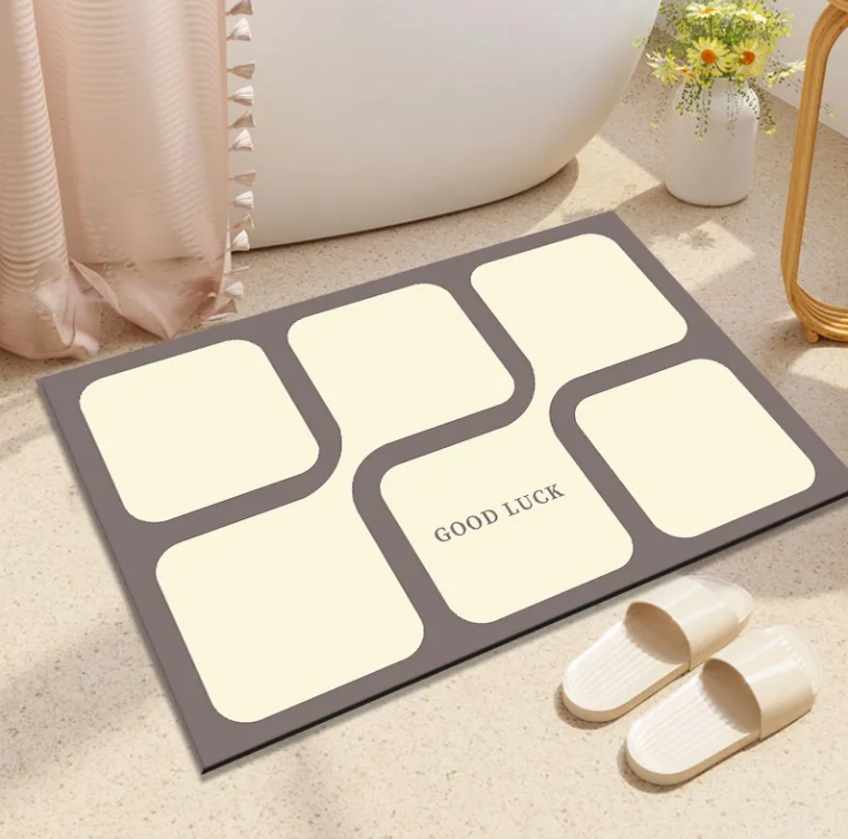 High-Quality carpet toilet anti slip quick drying diatom mud soft mat super absorbent mat bathroom waterproof floor mats Bath Rugs Manufacturers, Factory