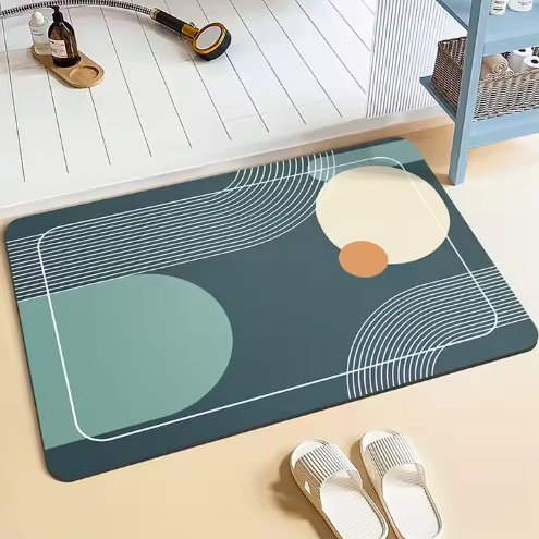 High-Quality Hot Sale Top Quality Bathroom Mat Quick Dry Diatom Mud Absorbent Morden Luxury Bath Rug Washable Plain Non-slip Carpet Manufacturers, Suppliers