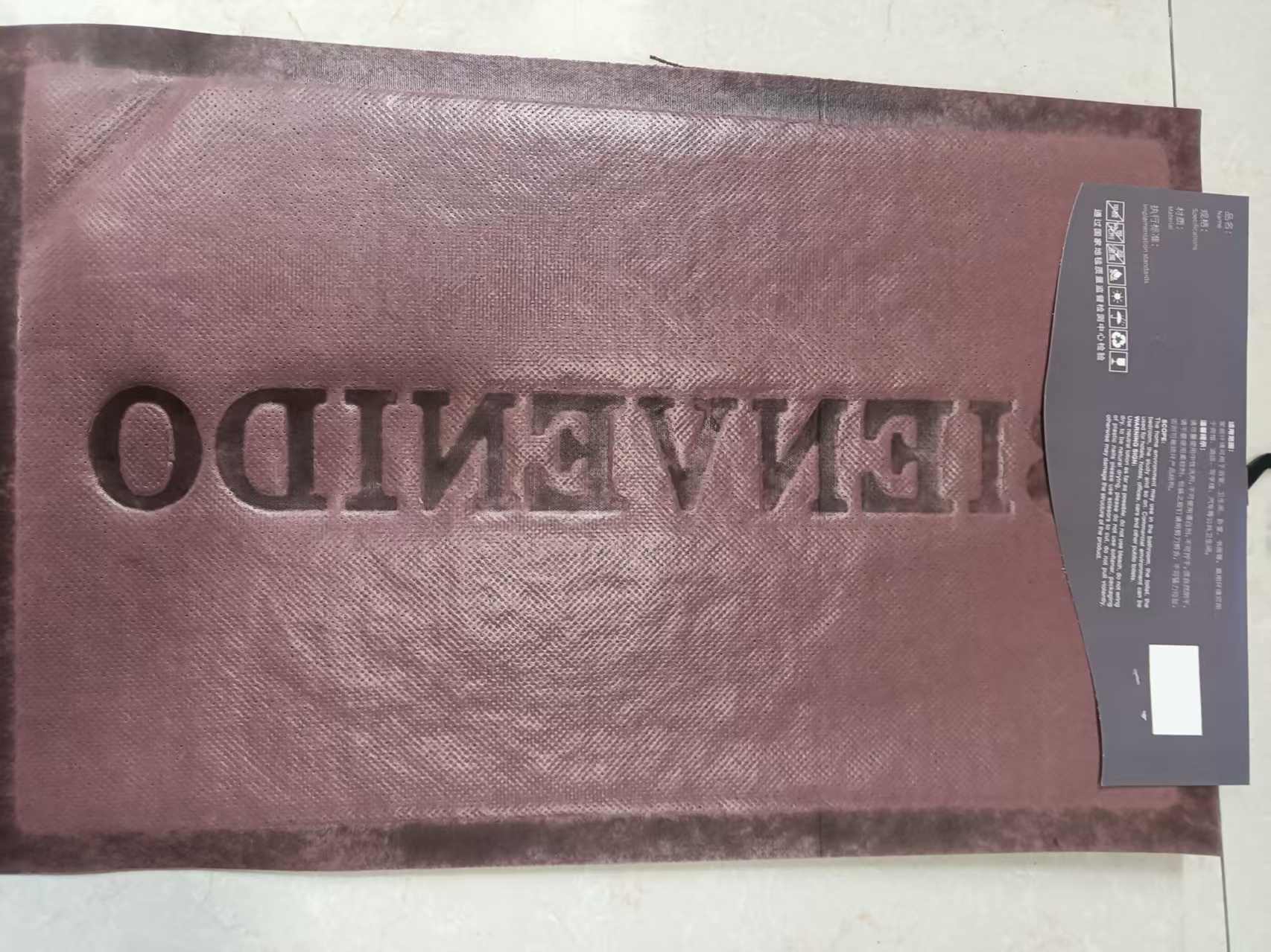 China PVC Doormat with custom pattern Anti-slip PVC Doormat with custom pattern PVC Coil Doormats Indoor Front Welcome Outdoor Door Mats Manufacturers, Factories