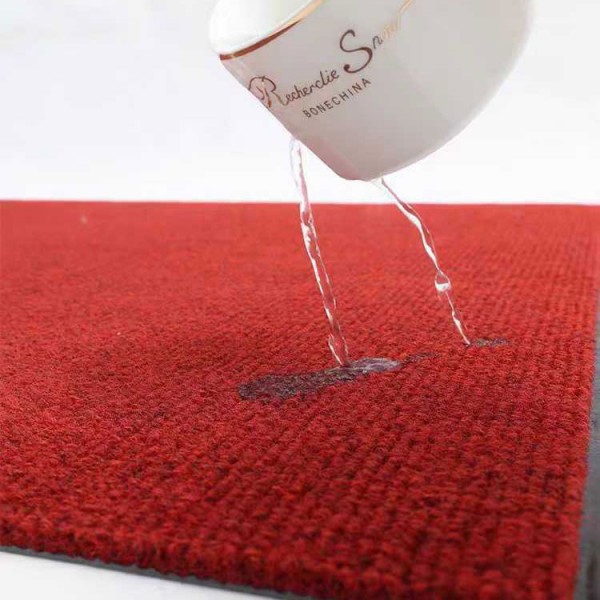 China Roll Thick Ribbed Brush Mats Carpet Rugs Commercial Runner Area Rugs for Indoor Outdoor, with Rubber Backing, for Hallways Manufacturers, Supplier