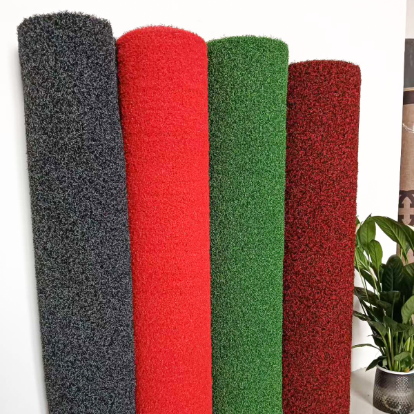 High-Quality Roll PP Grass Boot Scraper Mats Traffic Exterior Matting Outdoor Grass Welcome Doormat Entrance Door Mat for Boot Scrub, Outdoor, Mud, Sands Suppliers, Factories