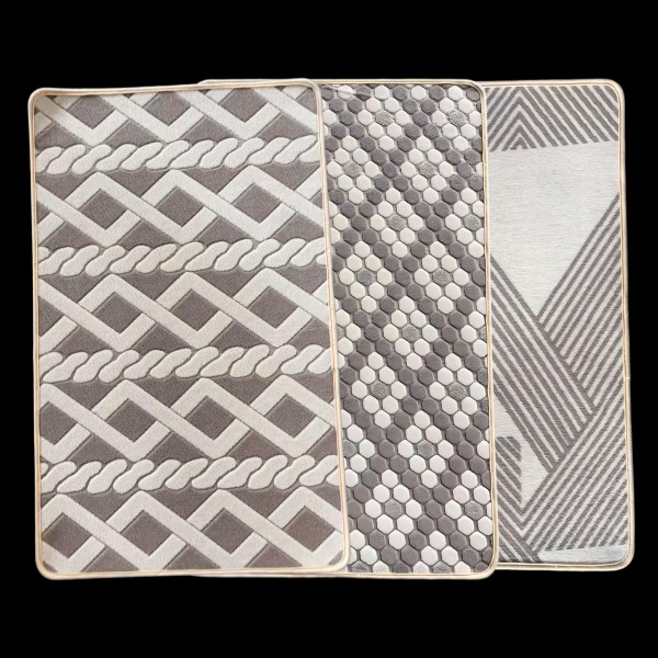 High-Quality Loop Pile Plain Indoor Front door Mat Absorbent for Bathroom Changing room TPR Backing Manufacturers, Factories