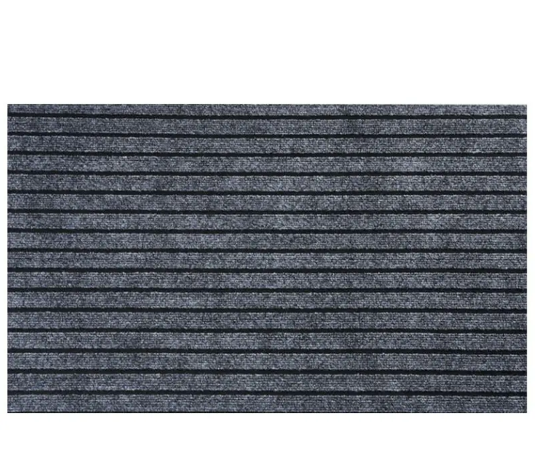 China Seven Stripe Rib Rug Floor Door Mat for Home China Factory Front Indoor Entrance Outdoor Polyester Manufacturer, Factory