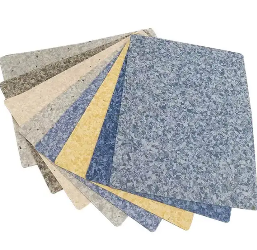 China Factory Homogeneous Pvc School Floor Linoleum Conductive Roll Pvc Carpet Vinyl Waterproof Anti-Static Hospital Flooring