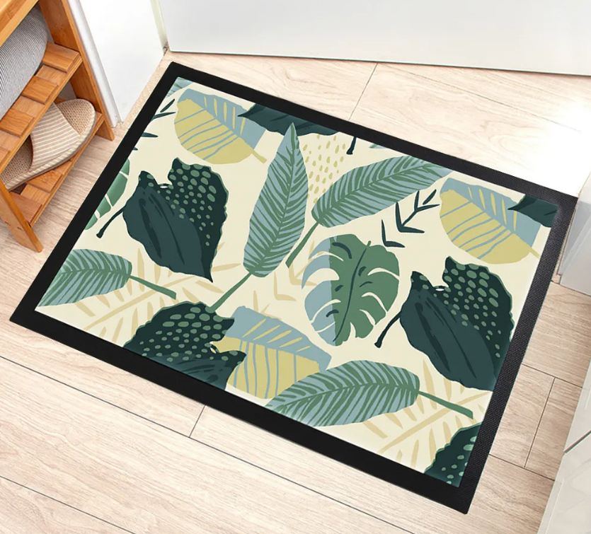 High-Quality Custom Non-Slip Modern Welcome Design Logo Floor Doormats Entrance Rubber Floor Mat Carpet Rug Manufacturer, Supplier