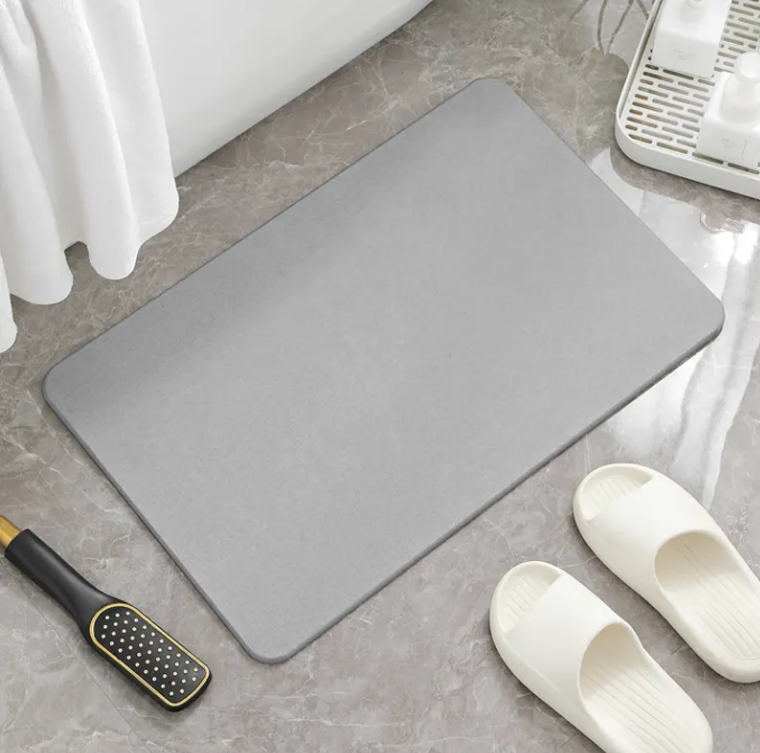 High-Quality algae diatom mud marble memorial foom absorbent quick-drying set non slip diatom mud floor stone kit bath for grey bathroom mat Manufacturer, Manufacturers
