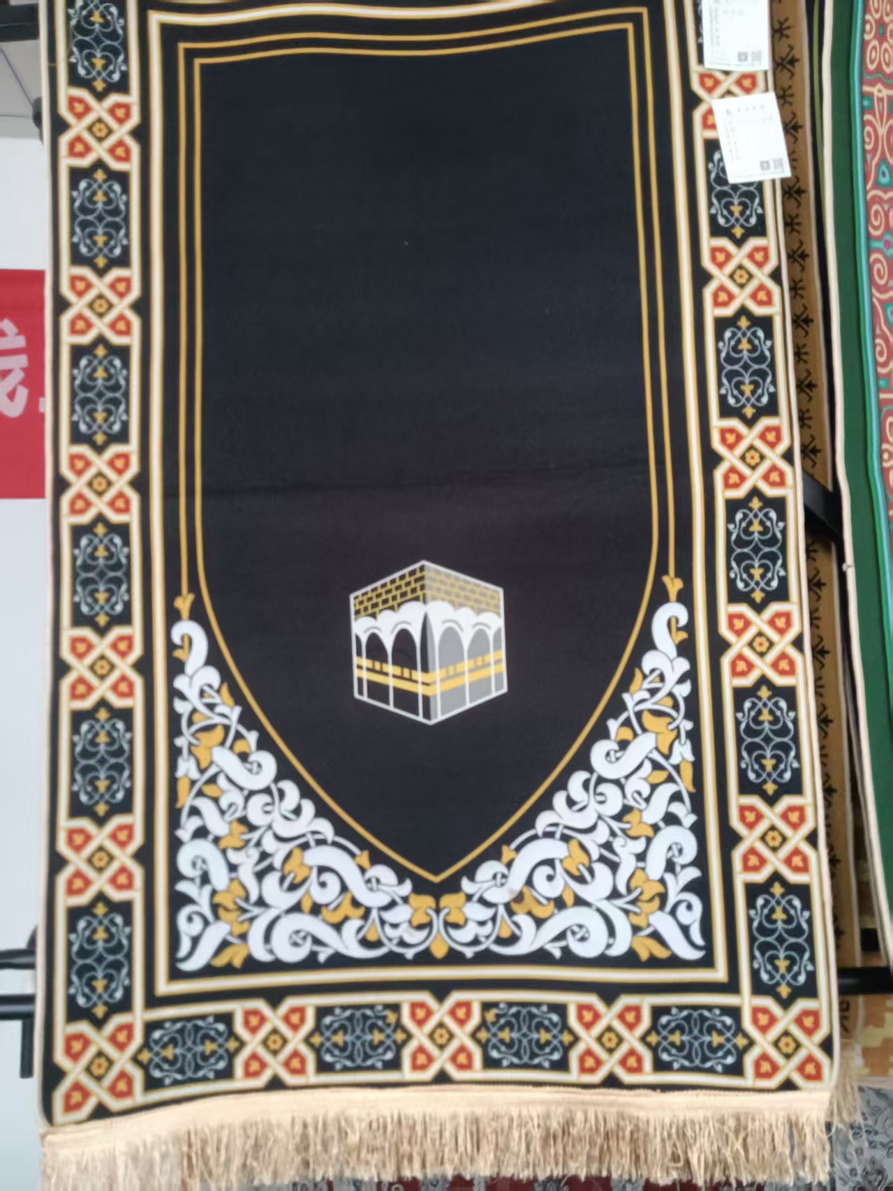 High-Quality High Quality Crystal Prayer Mat for Muslim Worship Mat Muslim Prayer Rug Clothes and TPE Back DoorMat Manufacturers, Factory