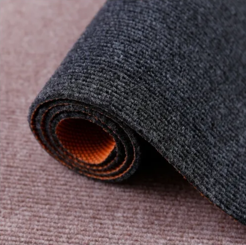High-Quality Commercial single color plain ribbed doormat PVC backing door mat Manufacturer, Factory