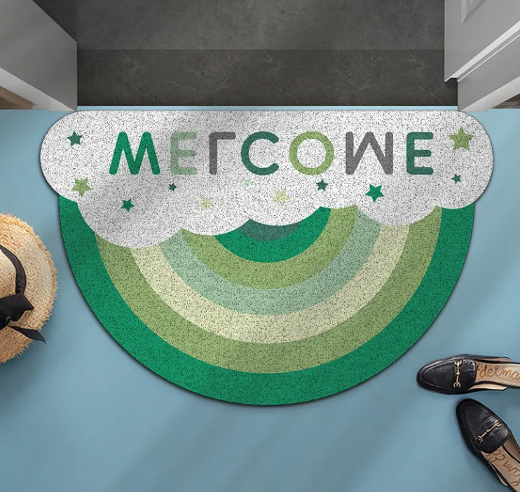 High-Quality High Quality Rainbow Shaped Back Door Mat Different Size Pvc Mat Floor Mat For Best Price Manufacturer, Supplier