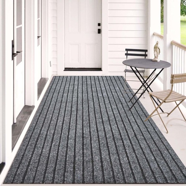 High-Quality Runner Rug Seven Rib Indoor Outdoor Utility Carpet,Area Rugs Runner Mat with Non Slip Rubber Backing for Hallway Kitchen Entryway Balcony Garage Stair Laundry Manufacturer, Supplier