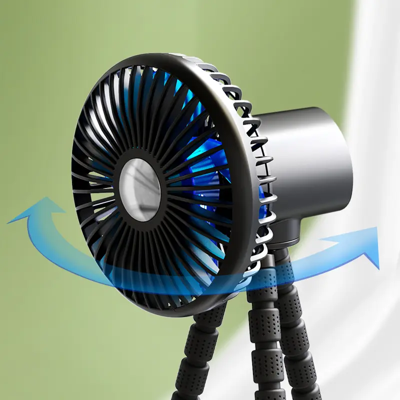 Custom F510 Oscillating Octopus Tripod Stroller Fan Manufacturer, Factories