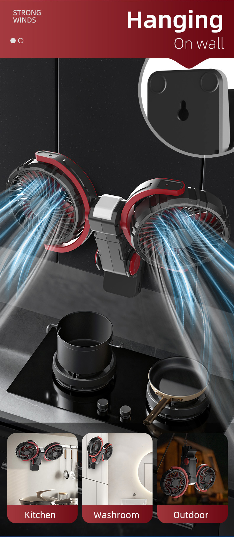 Dual Heads Fan 4
