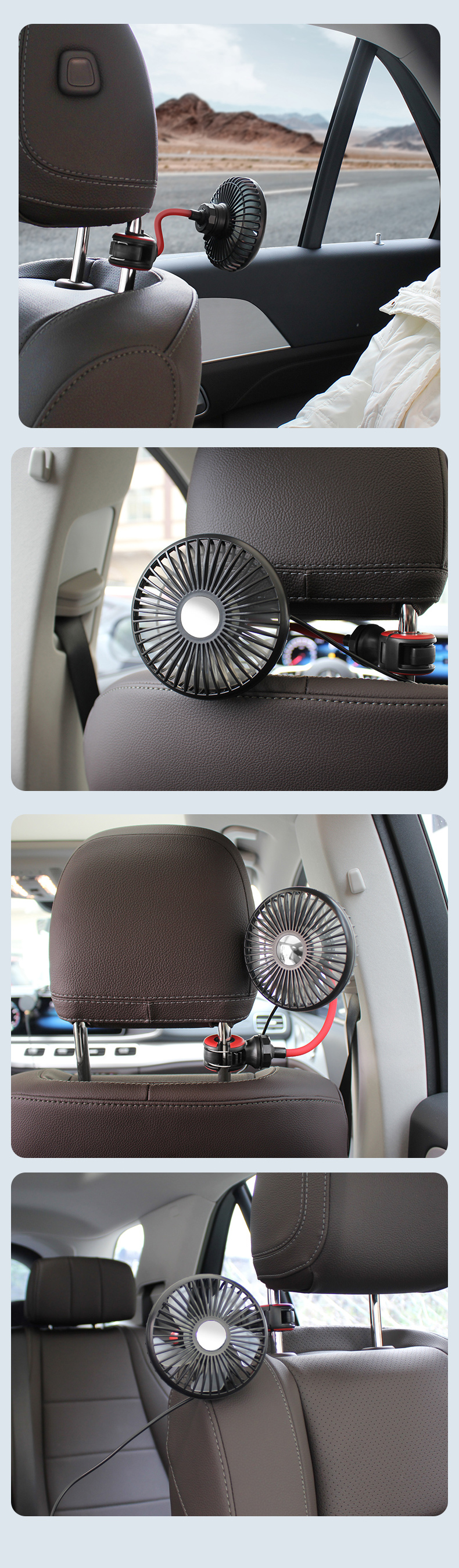 F508 Car Fan Display 8
