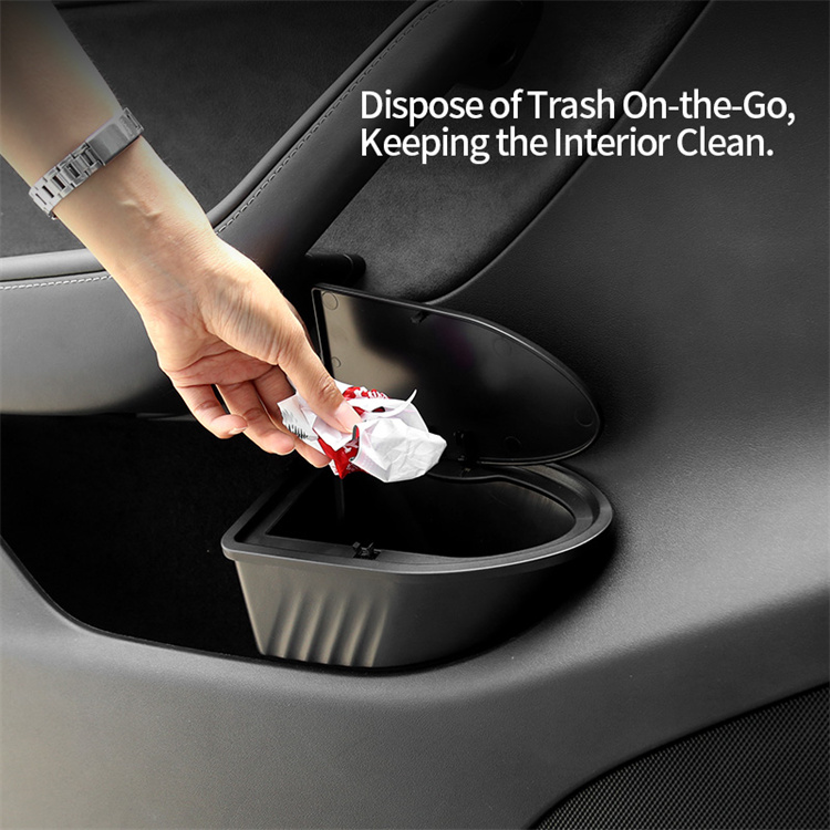 Tesla Model Y Door Trash Bin View 8
