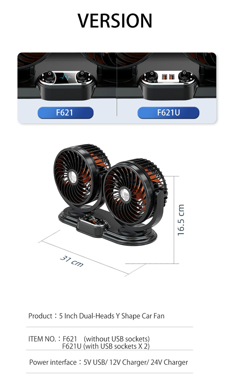 F621 Car Fan View 10