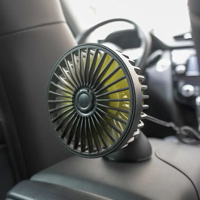 Custom F403 Suction Cup Car Fan 4 Inches Manufacturers, Factory