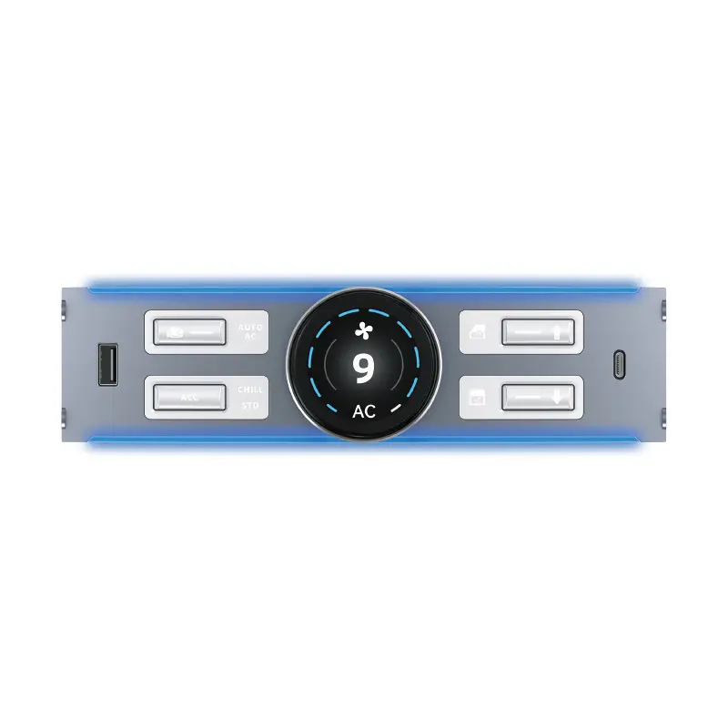 Wholesale Center Console LCD USB Hub with Physical Buttons for Tesla Model 3 Highland Model Y TSL80377 Manufacturers, Factories