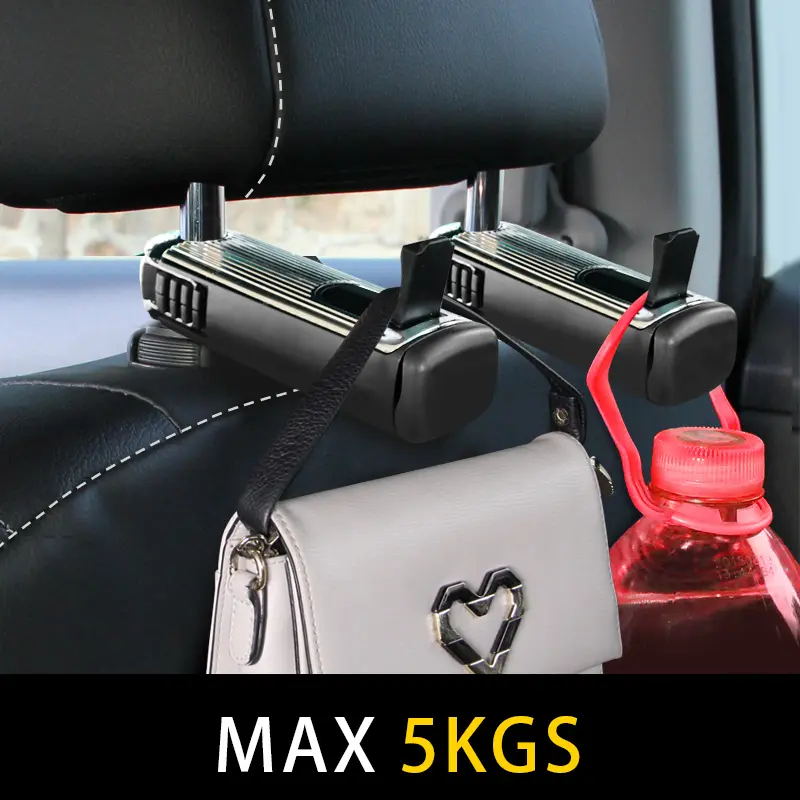 Custom Car Seat Headrest Hook Rear Seat Phone Holder G202 Manufacturer, Factories