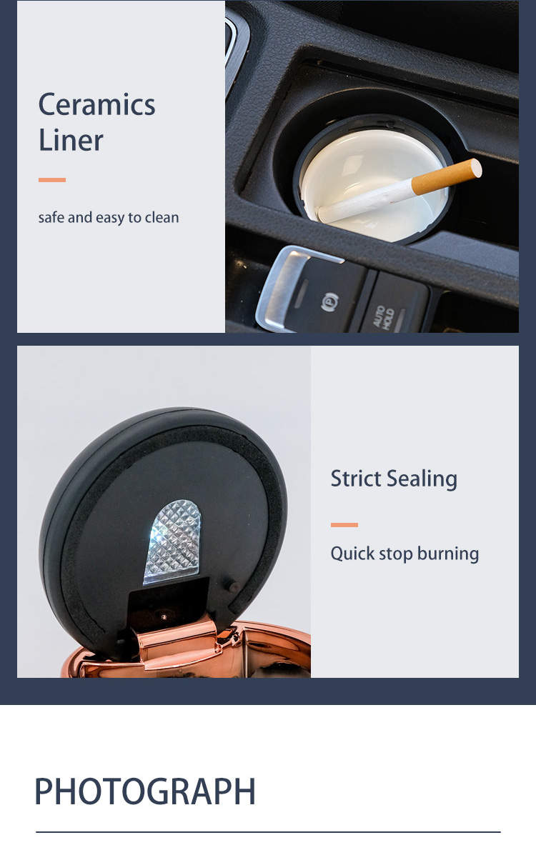 Mini Car Ashtray Detail 6