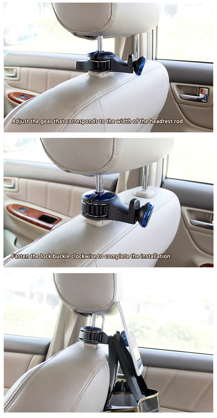 Car Seat Hook Detail 7