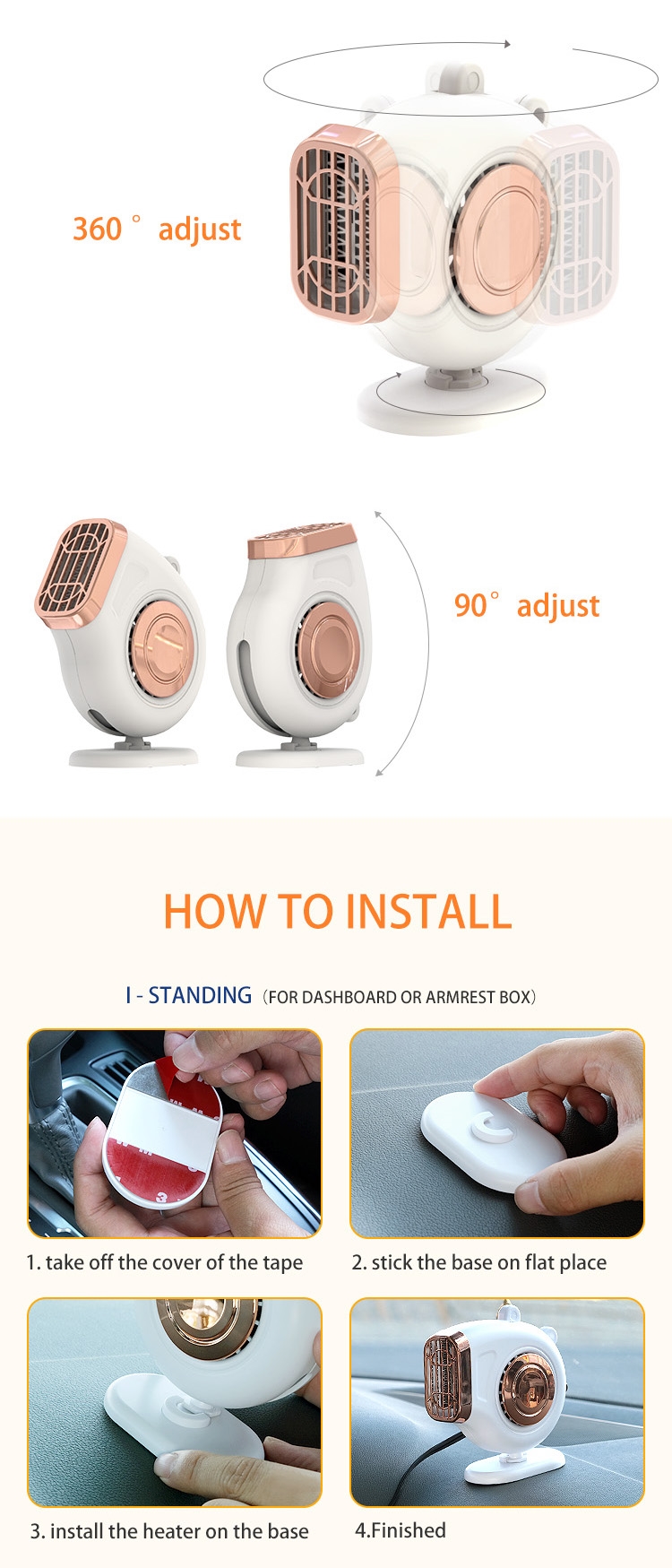 Car Heater Fan View 6