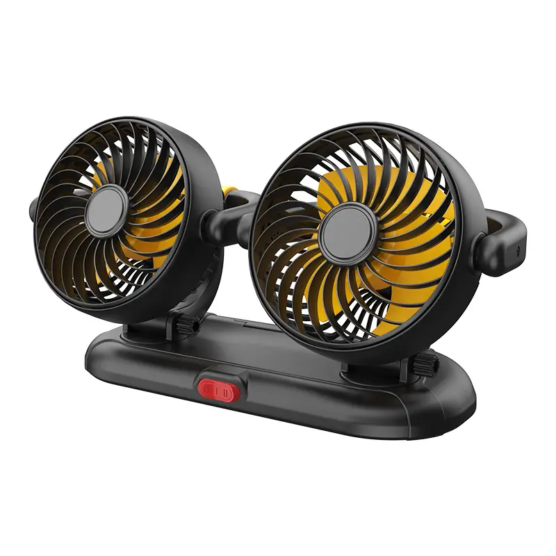 Custom F5502 Two Heads Car Fan for Truck SUV 4.5 Inches Manufacturer, Manufacturers