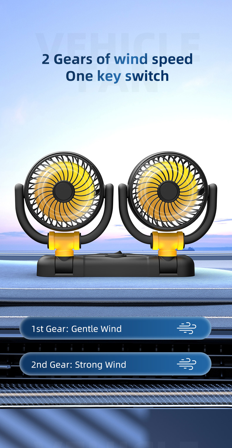 Car Fan 12V 24V