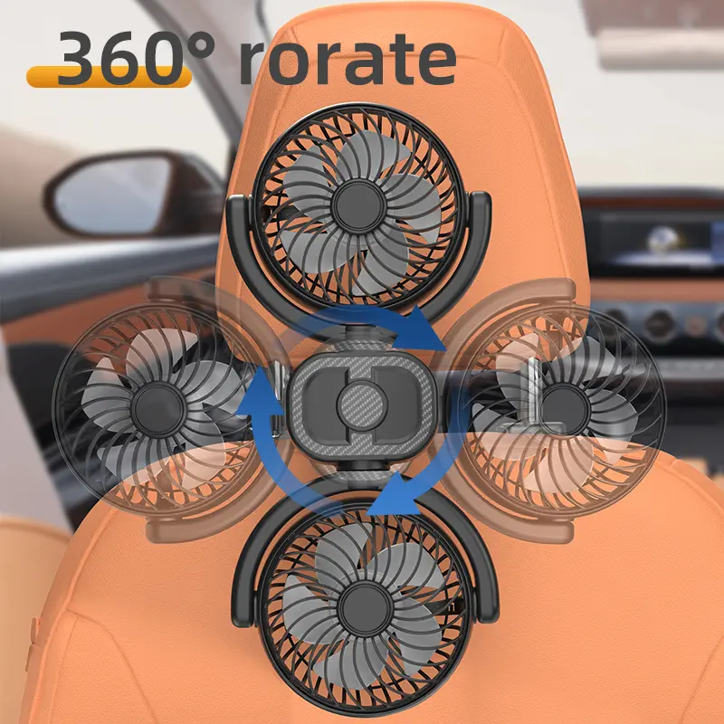 Wholesale F4211 Car Accessories with Back Seat Fan Brushless 5V Manufacturer, Factories