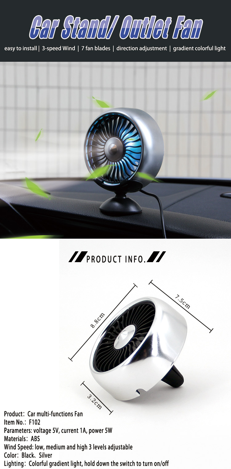Mini USB Fan Detail 1