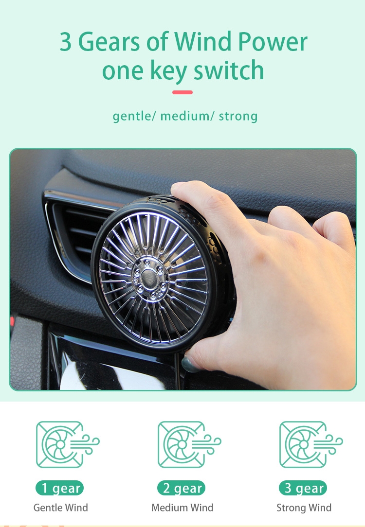 Mini Car Fan 5