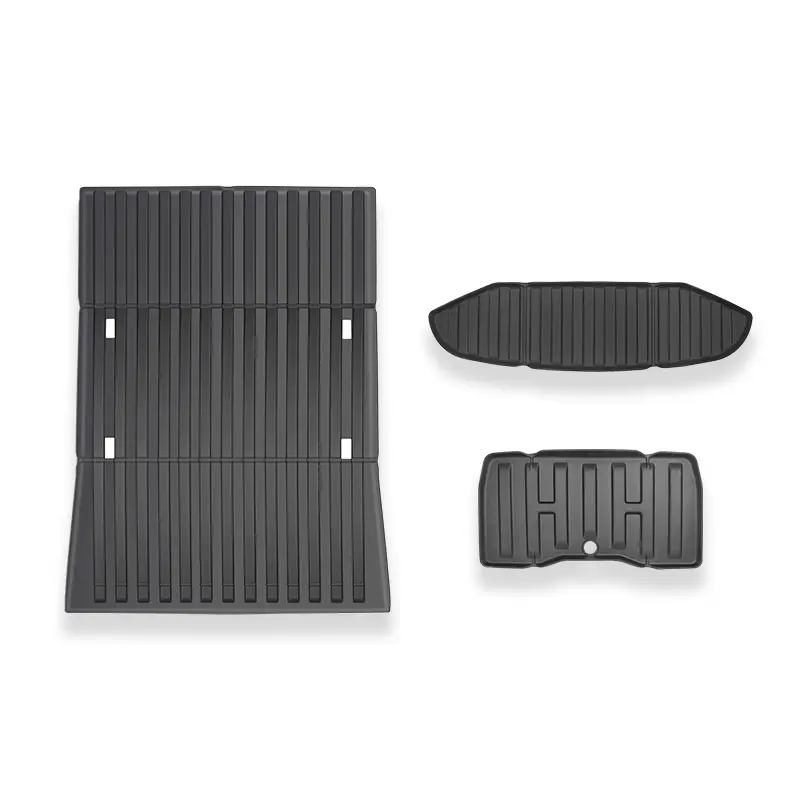 Wholesale TSL80465 TPE Frunk & Trunk Mats 3 PCS for Tesla Cybertruck Supplier, Factories