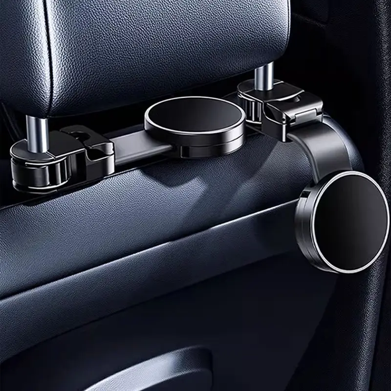 Wholesale Z292 Multifunctional Magnetic Car Seat Phone Holder with Hanging Hooks Suppliers, Factories
