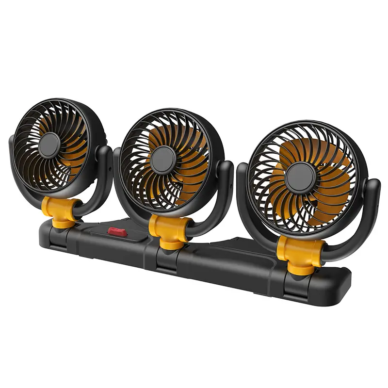 Wholesale Three Heads Car Fan Vehicle Automotive Cooling Fan F4505 Manufacturers, Supplier
