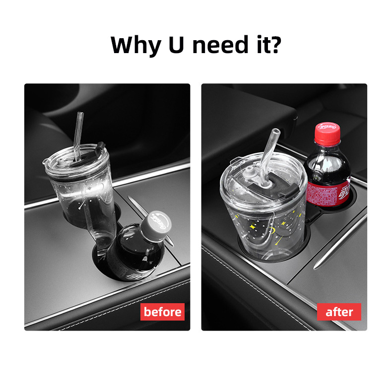 Tesla Cup Holder View 2