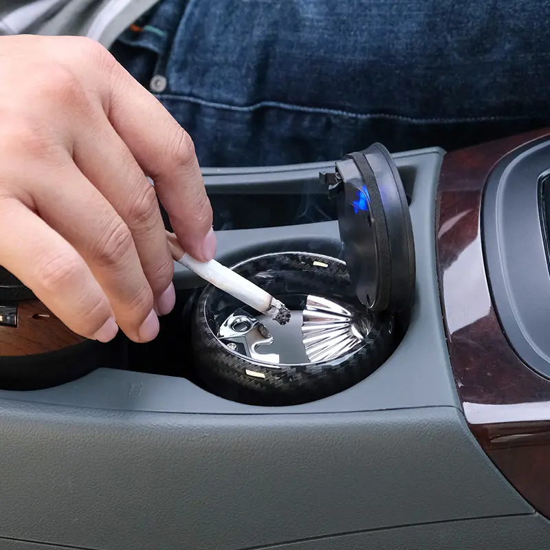 Wholesale N17A Car Ashtray with LED Manufacturer, Suppliers