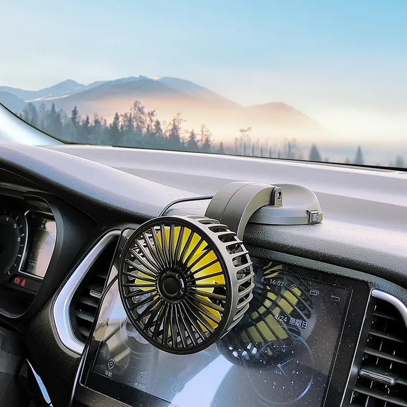 Custom F409 4 Inches Powerful Mini Fan for Car Supplier, Suppliers
