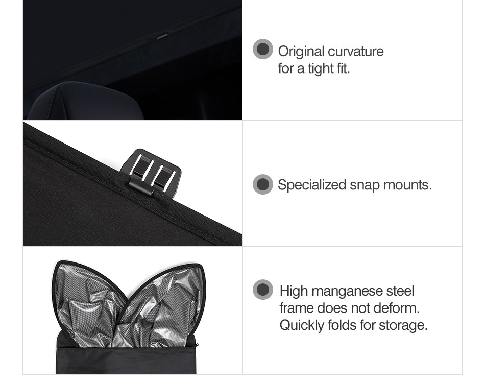Tesla Cybertruck Sunshade View 2