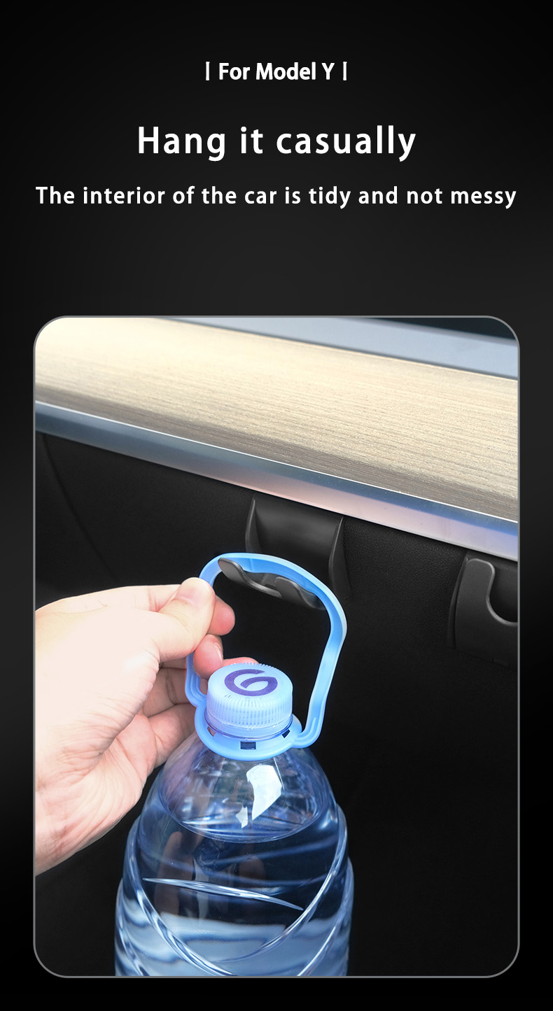Tesla Model Y Glove Box Hook Detail 3