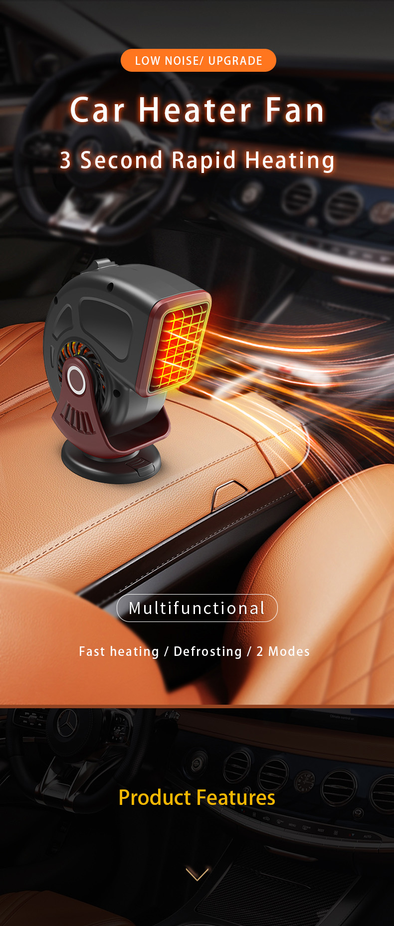 Car Heater Fan View 1