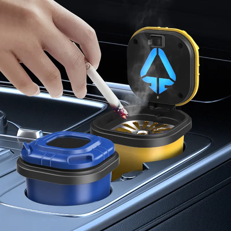 Custom Mini Smoking Ashtray for Car Trash Bin N19A Manufacturer, Factories