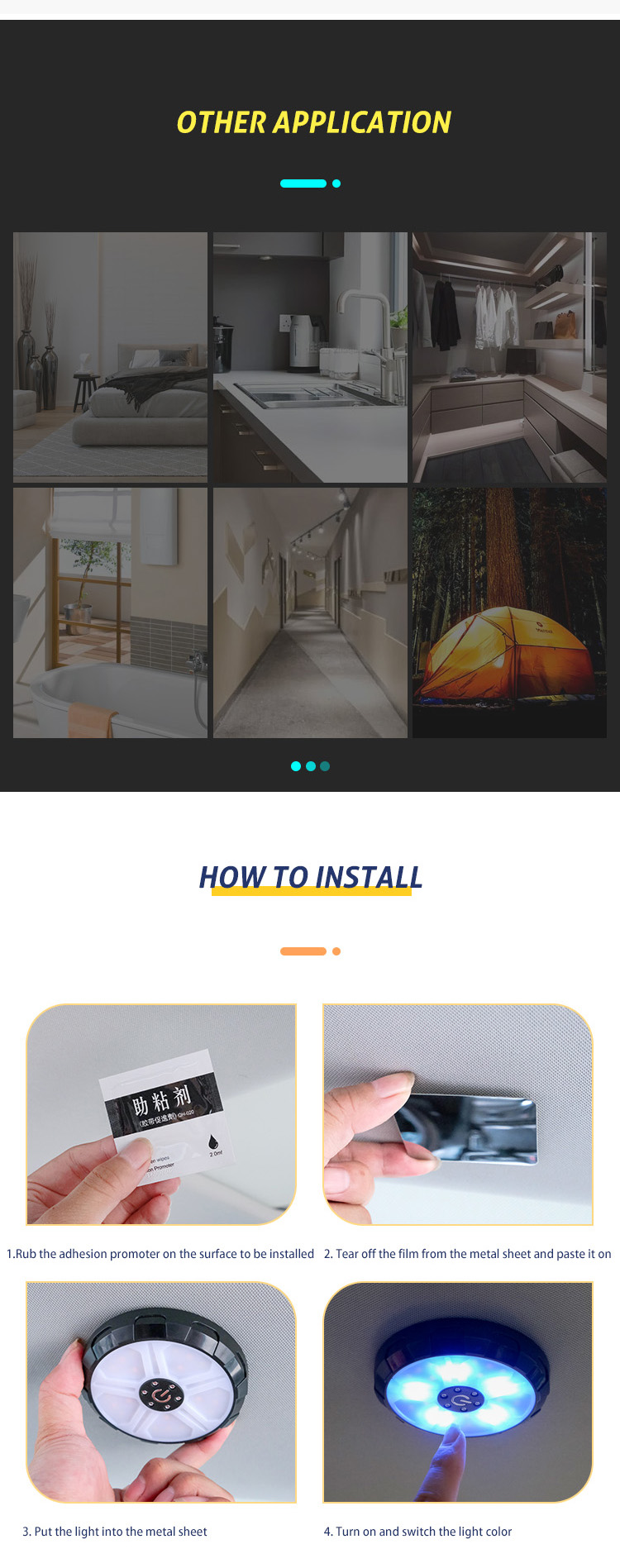 LED Reading Light View 5