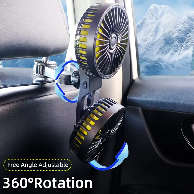 Wholesale F4208 Brushless Motors Double Heads Car Seat Fan Manufacturers, Factory