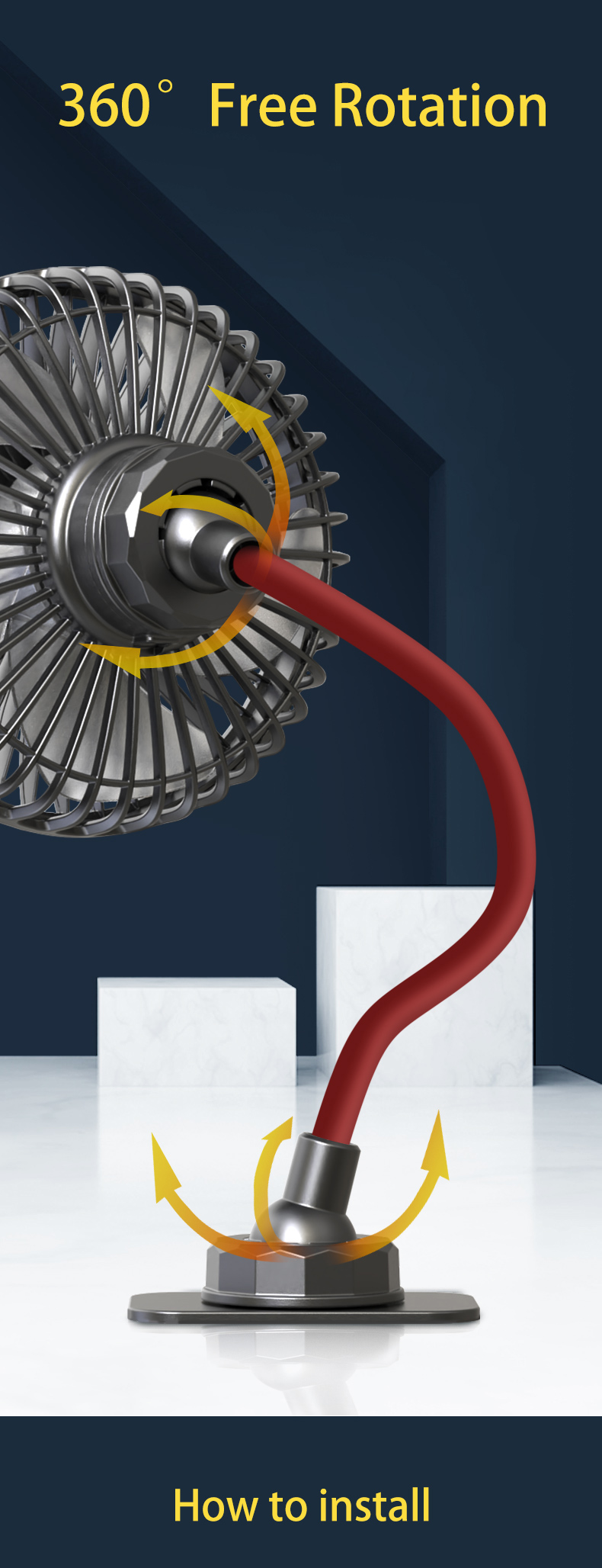 F508 Car Fan Display 5