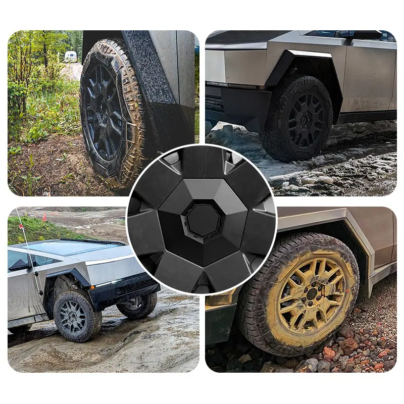 Custom Wheel Hub Center Caps Compatible with Tesla Cybertruck TSL80487 Manufacturer, Supplier