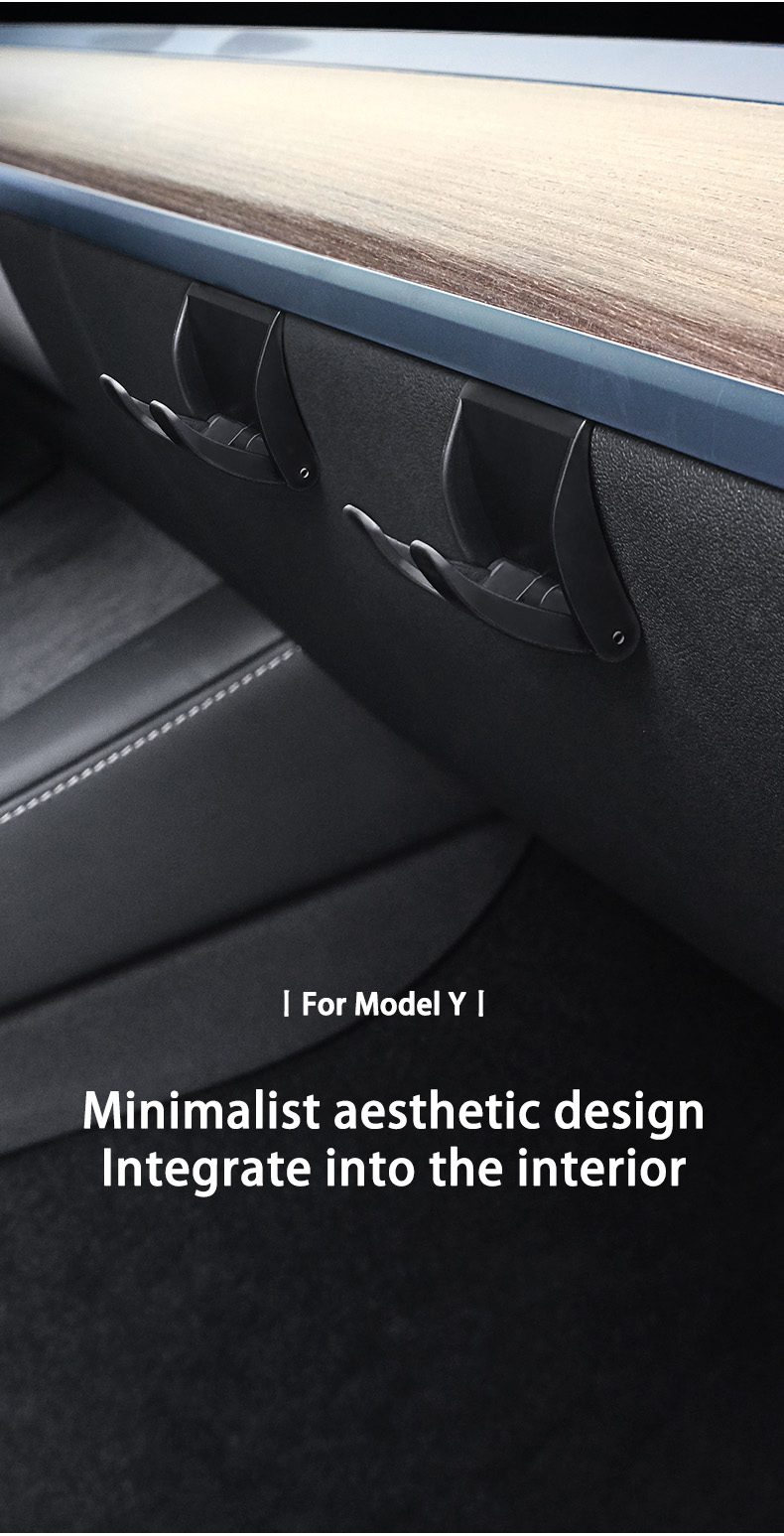 Tesla Model Y Glove Box Hook Detail 7