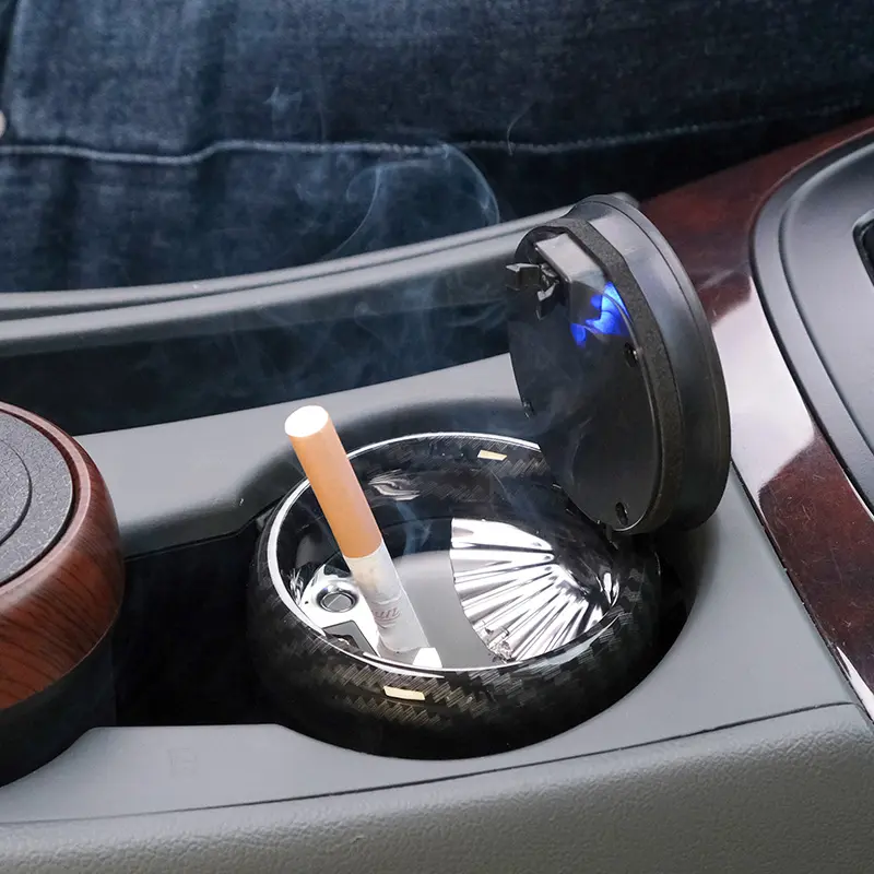 Wholesale N17A Car Ashtray with LED Manufacturer, Suppliers