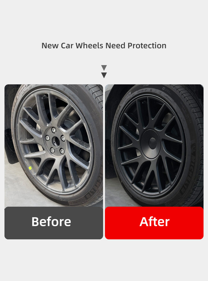 Tesla Wheel Cover Detail 2