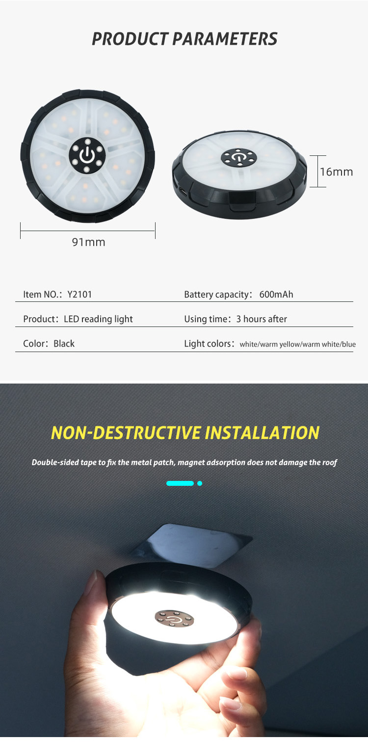 LED Reading Light View 2